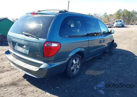 2005 Dodge Grand Caravan Sxt из США, поврежденный, VIN 2D4GP44L95R574103